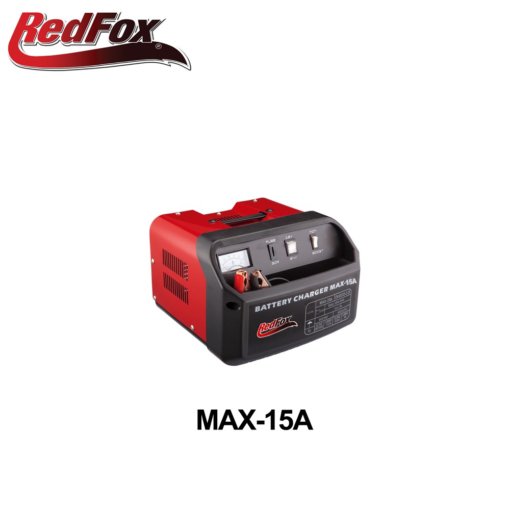 Battery Charger ACCU Charger Aki MAX-15A Redfox