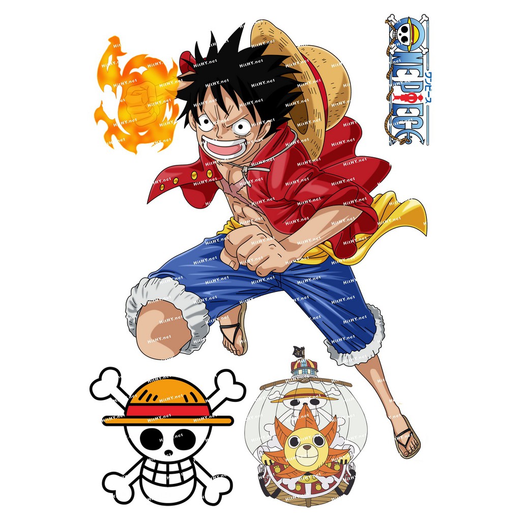 F0019 14 Notebook Gambar Kartun Anime One Piece Ukuran Besar