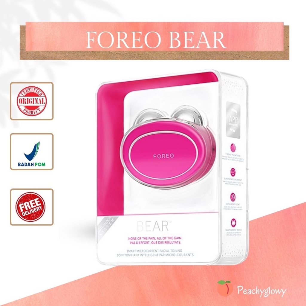 FOREO BEAR Microcurrent Facial Toning Device