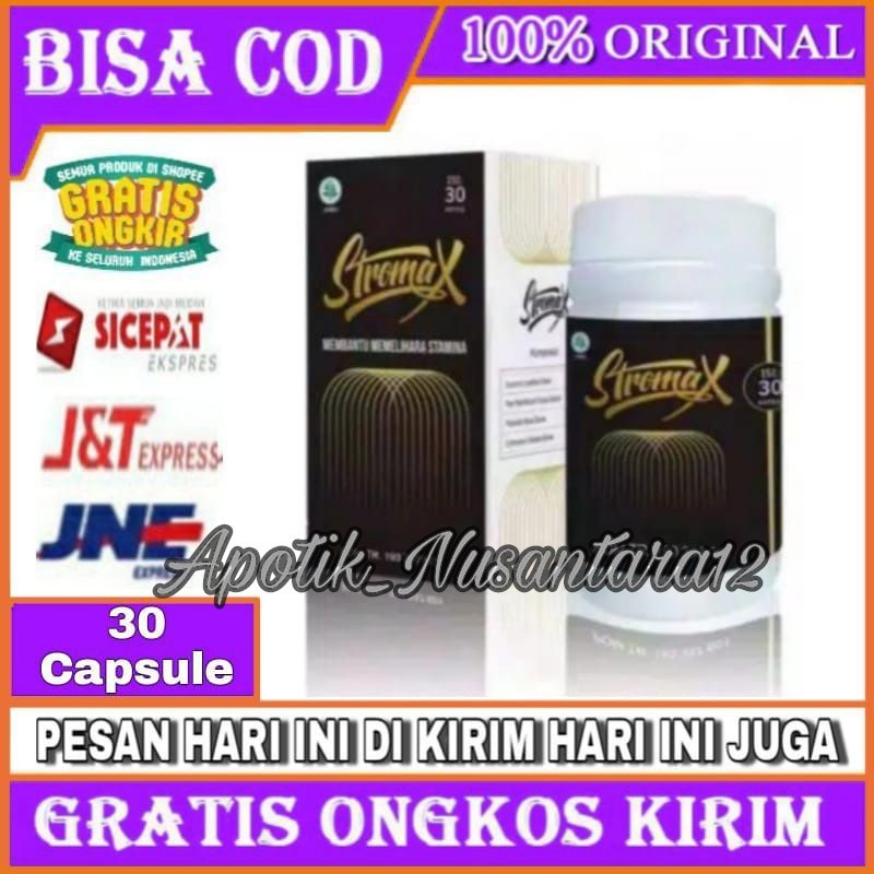 STROMAX ASLI ORIGINAL obat penambah stamina pria