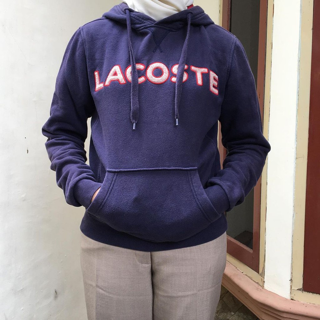 Lacoste Navy Hoodie