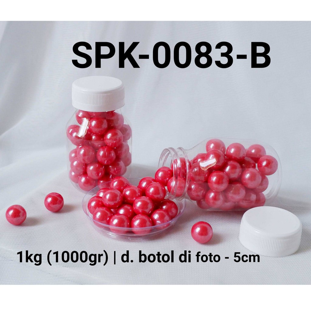 

SPK-0083-B Sprinkles sprinkle sprinkel 1kg 1 kg kilo mutiara merah yamama baking grosir murah sprinkles cake dekorasi mutiara trimit decoration story sprinklestory sprinklesstory sprinkle story yamama baking