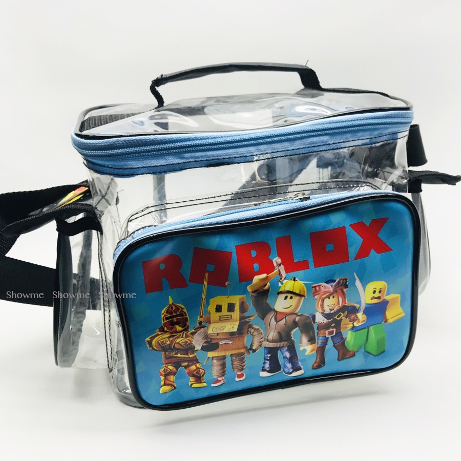 SHOWME TAS MAKAN ANAK SEKOLAH / TAS MIKA / BINGKISAN / ULANGA TAHUN / GOODIEBAGS / TAS RENANG / TAS BOTOL AIR / TAS BABY / SLINGBAGS / KARAKTER  ROBLOX / ROBLOX