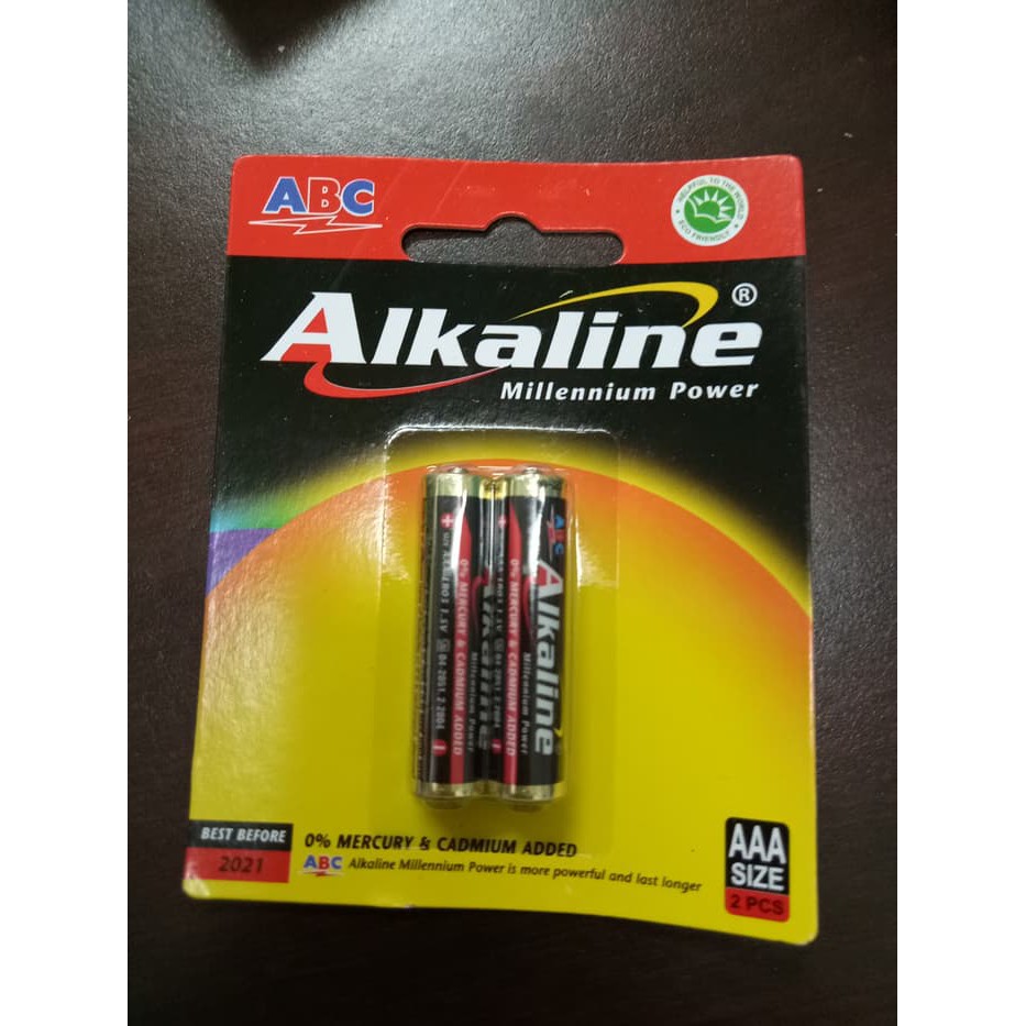 Baterai Alkaline Abc Aaa Isi 2 Shopee Indonesia