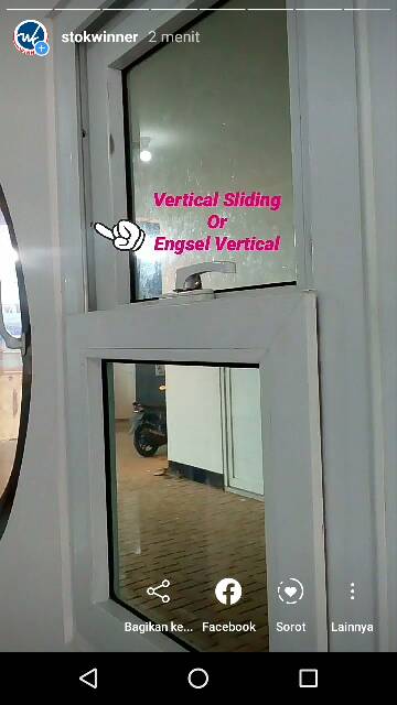 Vertical Sliding Engsel Vertical Sliding Upvc Shopee Indonesia