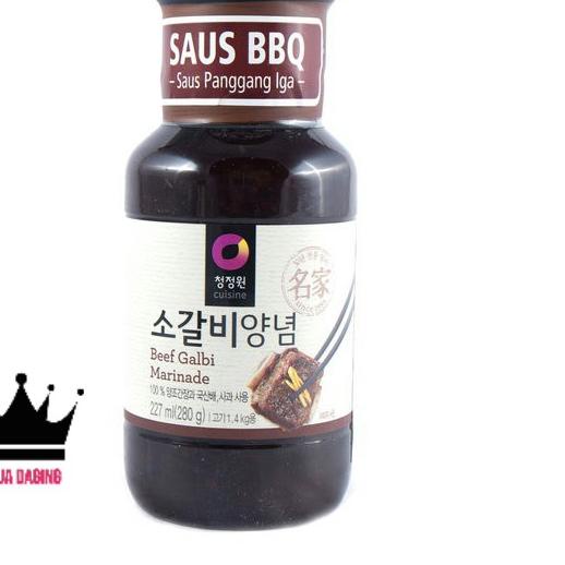 

♦ Bumbu Marinade Beef Kalbi / Saus BBQ Iga CHUNG JUNG ONE 280gr ✥