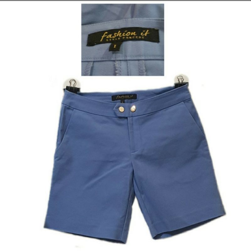 FASHION IT STYLE CONCERT CELANA BIRU PENDEK SIZE 1