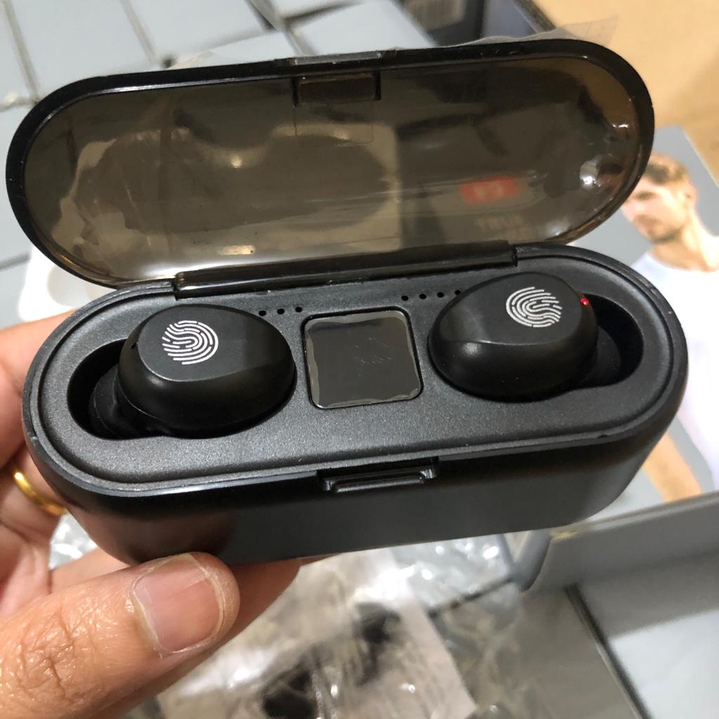 Headset F9 True Wireless Earbuds Bluetooth