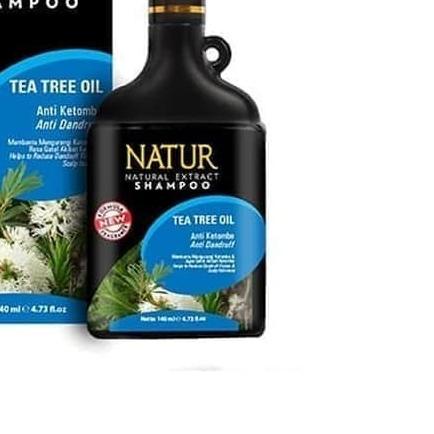 ♠ NATUR SHAMPO ANTI KETOMBE 270ML - SHAMPOO NATUR ANTI KETOMBE TEA TREE ➺