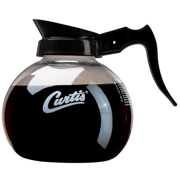 Curtis Coffee Glass Decanter Teko Pemanas Kopi - BROWN / BLACK LOGO Termurah