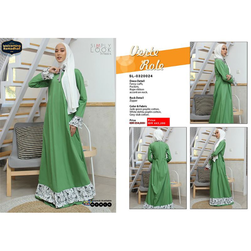 Simply Look SL-0320024 Night Out Gamis By Tuneeca Diskon Sale Promo