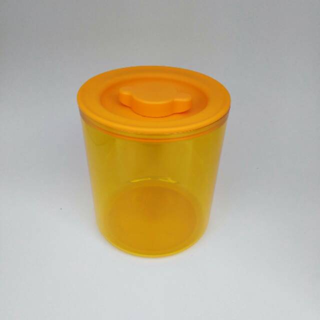 Tupperware Luxury Canister 2L 1pcs Gold - Toples Kue