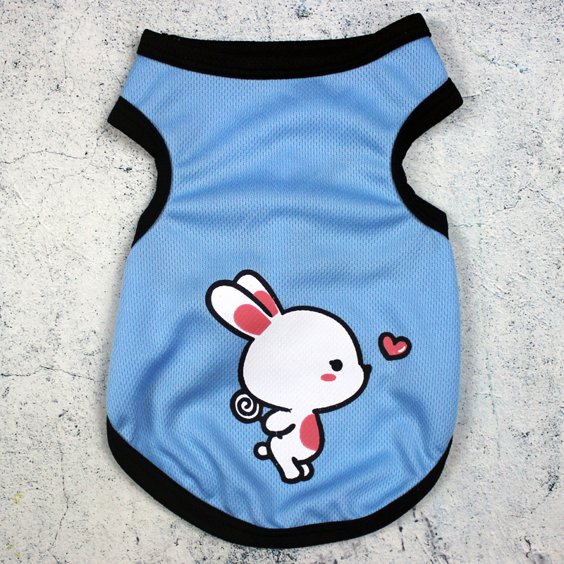 ★〓YUFeiPet〓★New Summer Pet Clothes Teddy Bomei Kitten Breathable Dog Vest Small and Medium-sized Dog Clothing Supplies