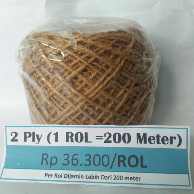 

Tali goni tali rami 2ply 200meter