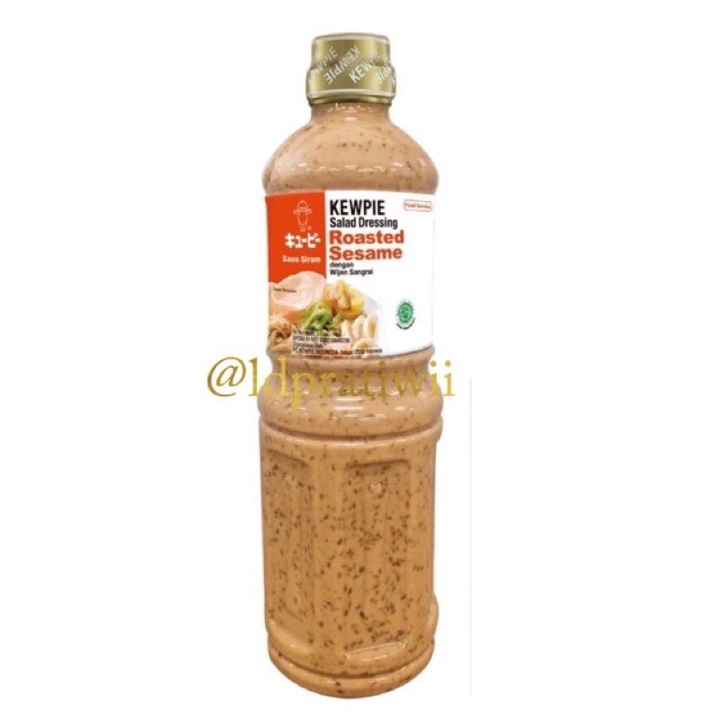 

Kewpie Salad Dressing Roasted Sesame | Wijen Sangrai 1 Liter