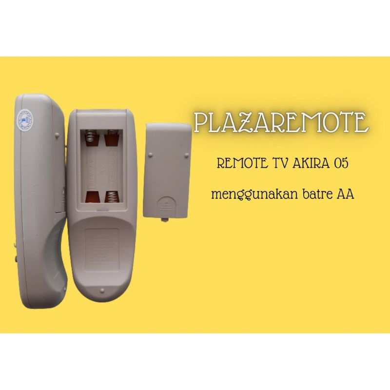 Remot tv tabung jadul jepang akira dll