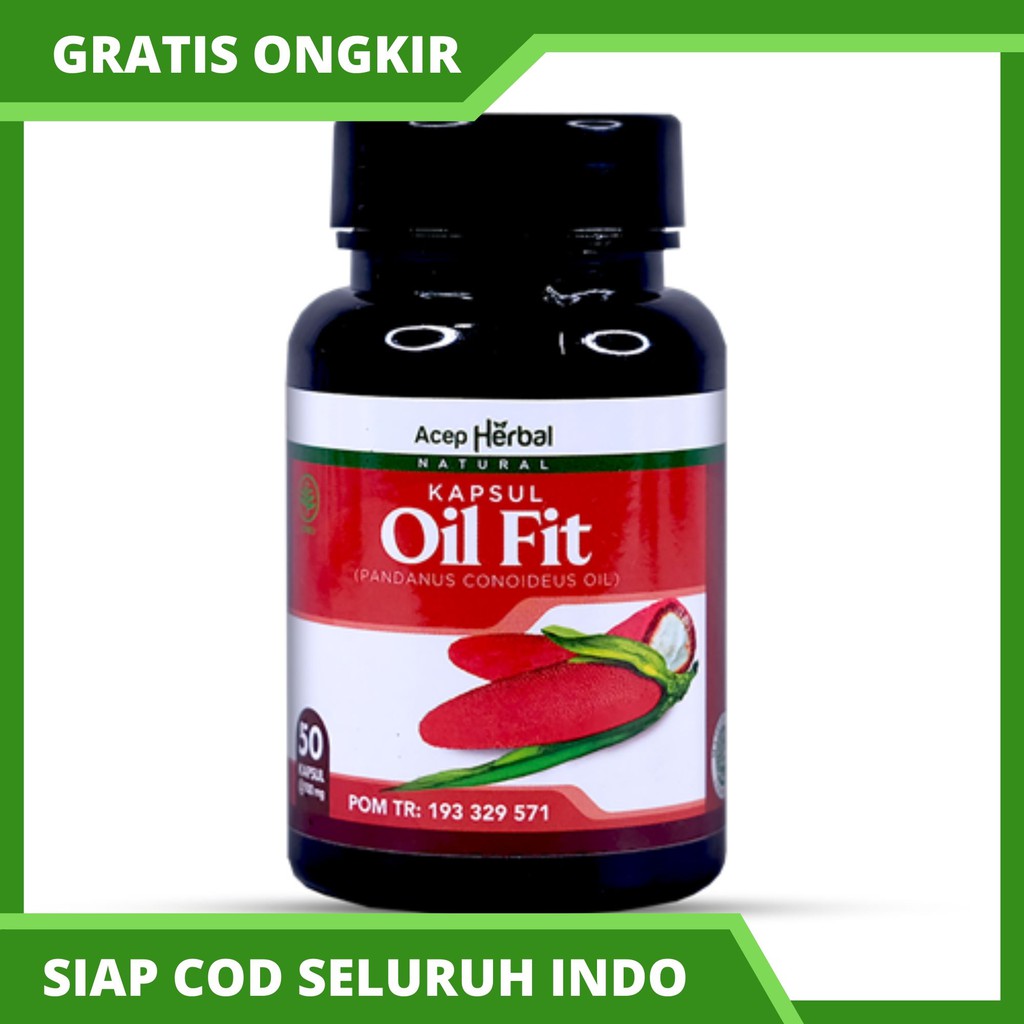 

OIL FIT Obat Pelancar Aliran Darah - Menstabilkan Tekanan Darah - Obat Darah Tinggi Darah Rendah - Obat Darah Kotor Pembersih Darah - Obat Herbal Ekstrak Buah Merah Papua