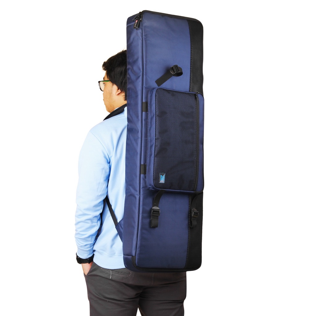 Zorc Official - Edelweiss | Tas Keyboard Casio CTS CTK CTX | Tas Piano Privia Navy