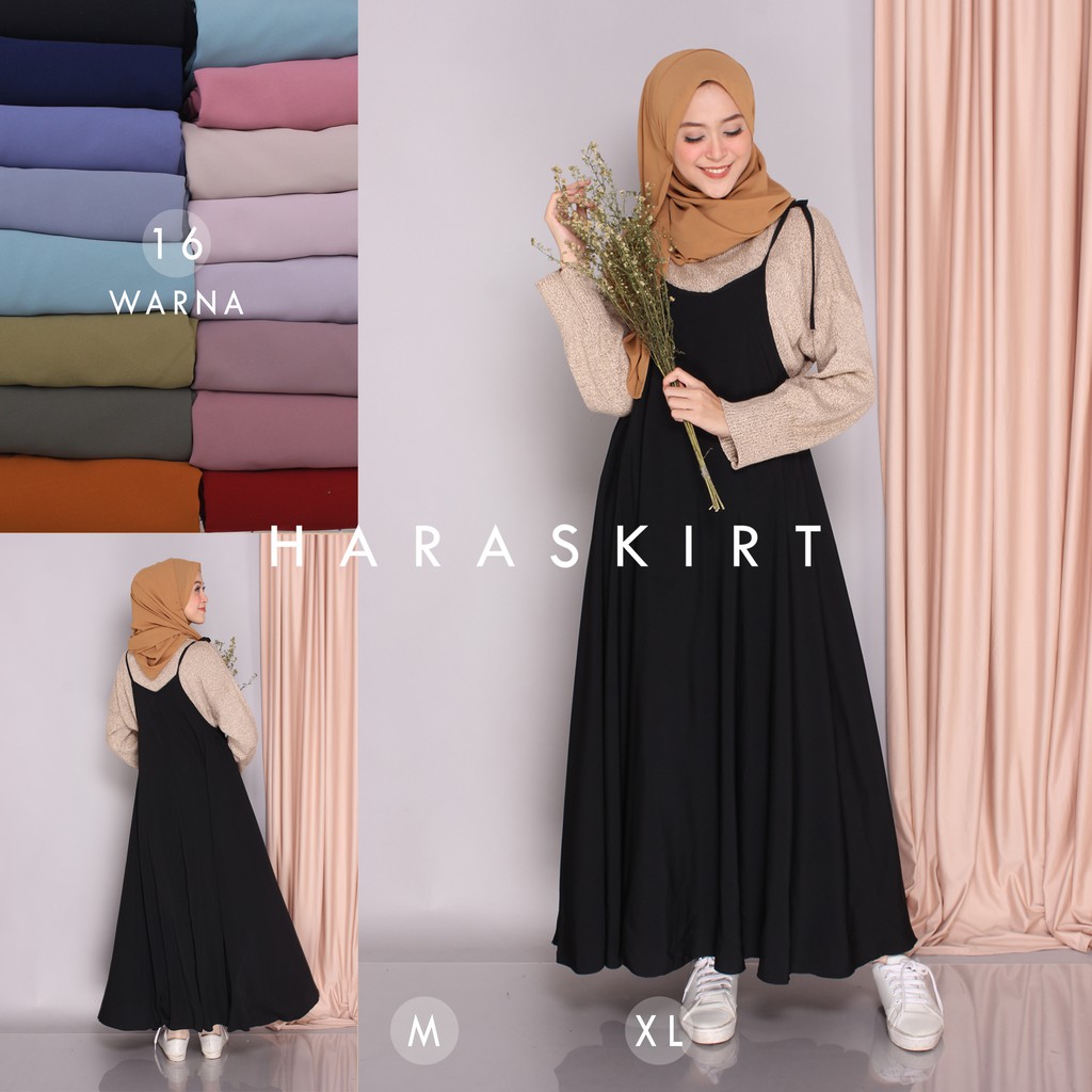 SLIP DRESS - CIRCLE DRESS OVERALL HARASKIRT (ADA SIZE)