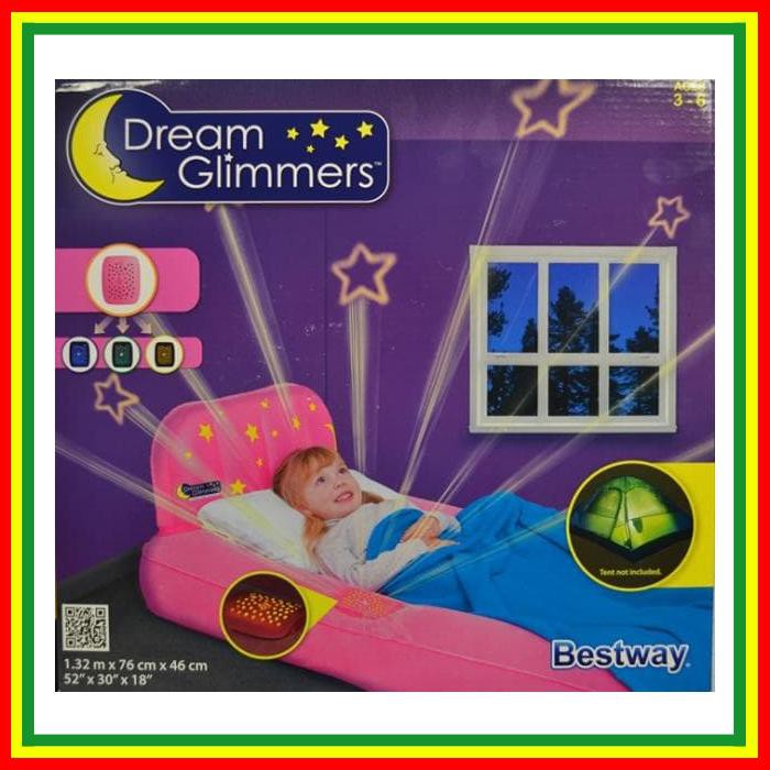 Kasur Angin Anak Dream Glimmers Bestway Pink / Biru