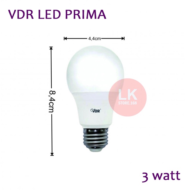 VDR LED PRIMA 3W