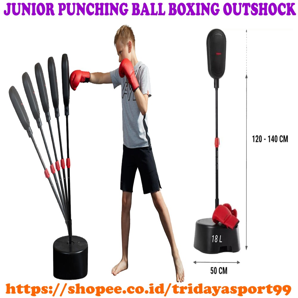ALAT LATIHAN TINJU SAMSAK ANAK BOXING JUNIOR PUNCHING BALL + 4oz BOXING GLOVE SET
