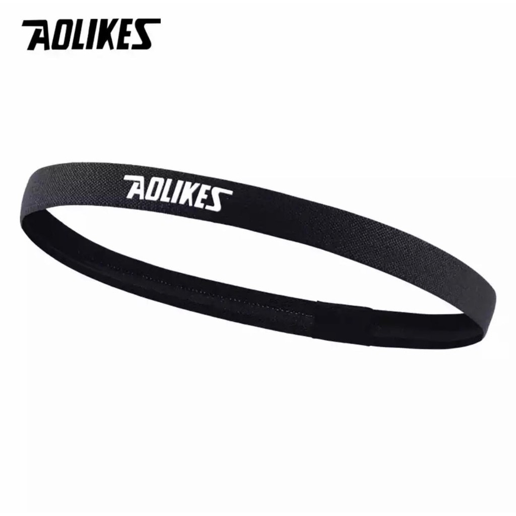 AOLIKES 2101 Headband Sport - Bandana Headband Ikat Kepala Olahraga Anti Slip &amp; Serap Keringat