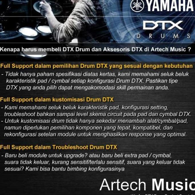 Ready Stock Drum Pad Yamaha Dtx Tp 70 + Clamp Holder/ Tp70