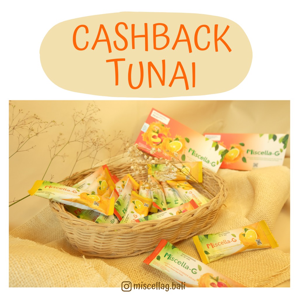 CASHBACK - MISCELLA-G MINUMAN COLLAGEN BPOM 100% ORIGINAL