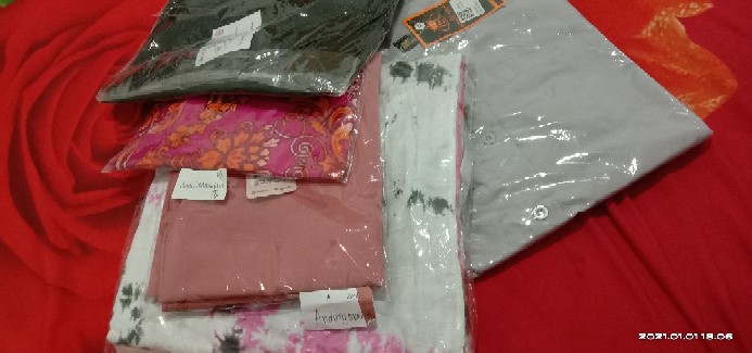 Benang Raja Blouse Wanita Tunik Wolfis Premium