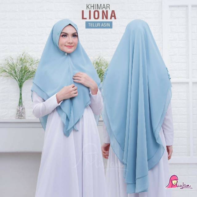 Jilbab Dewasa Jilbab 2 Layer Jilbab Syari Kerudung Syari Khimar Syari Khimar Khimar Liona Miulan