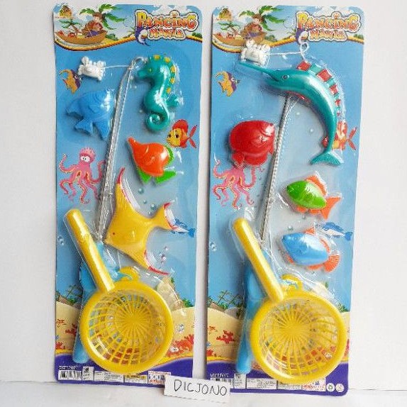  Mainan  Edukasi Pancing  Ikan  Magnet Murah  Fishing Toys 