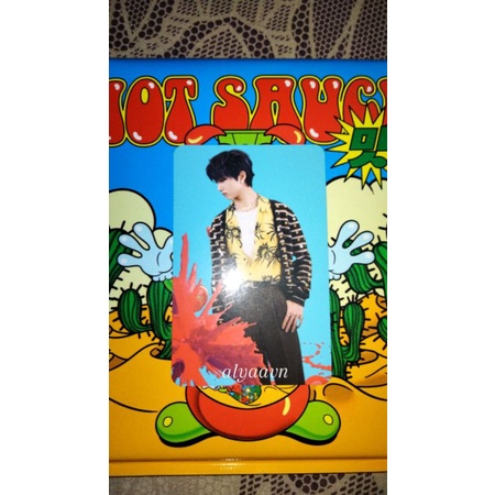 Photocard ar clip jisung jewel case
