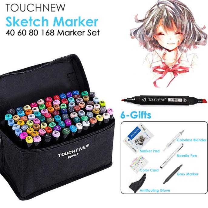 

Spidol Dual Side Fine Art Marker 30 Color