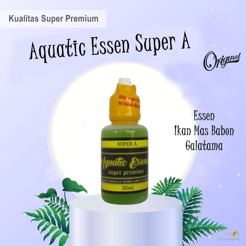 Aquatic Essen SUPER A - Essen Ikan Mas - Essen Ikan Bawal - Essen Ikan Nila -  Essen Ikan Patin