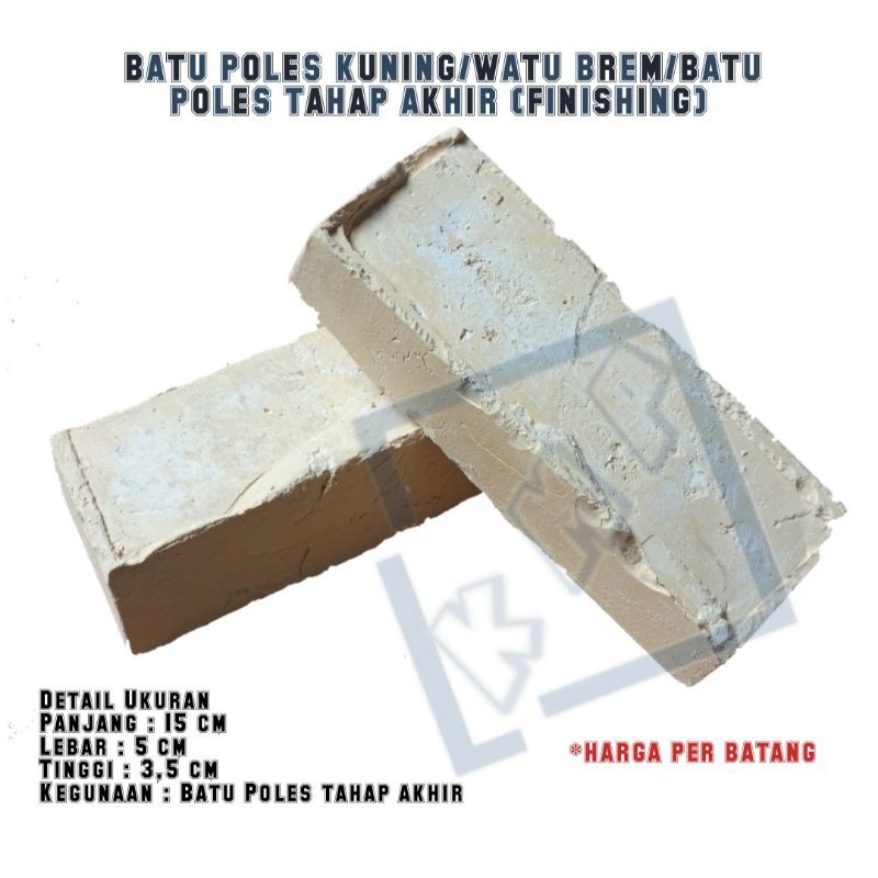 BATU POLES KUNING/BATU POLES FINISHING/WATU BREM