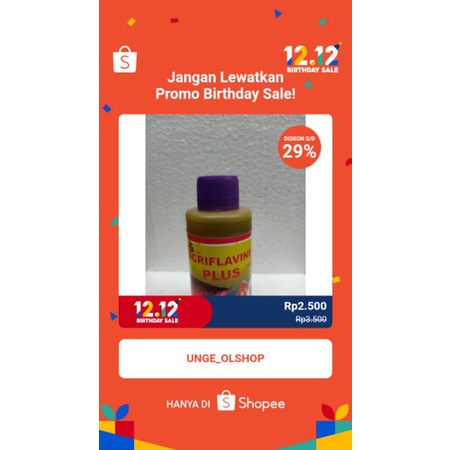 ACRIFLAVINE PLUS, OBAT KUNING