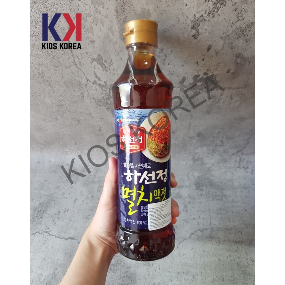 

CJ Hasunjung Anchovy Fish Sauce - Kecap Ikan Teri Korea