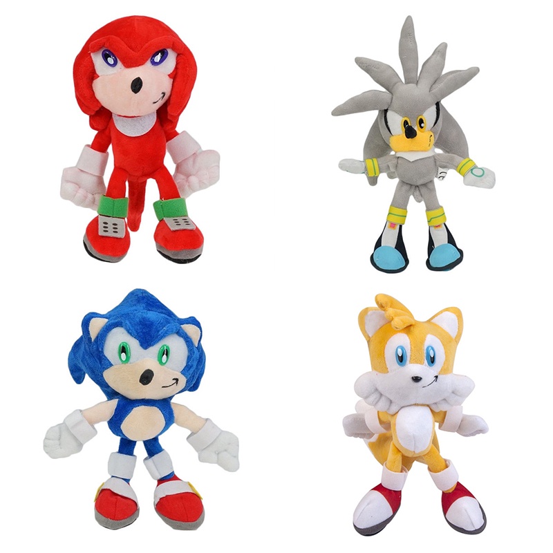 23cm The Hedgehog cute character Super Sonic Stuffed Doll plush toy Kids birthday Gift