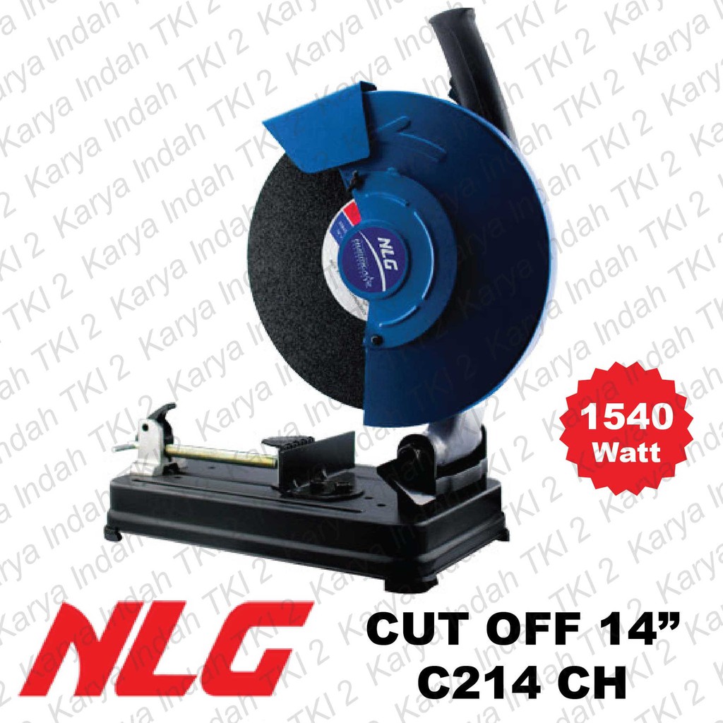Cut Off 14 Inch NLG C214 CH Mesin Potong Besi 14" Pemotong Besi 1540W Hurricane