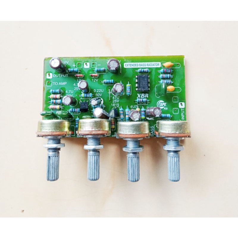 SBR Tone Control Mono Subwoofer Extended Bass Radiator SPE