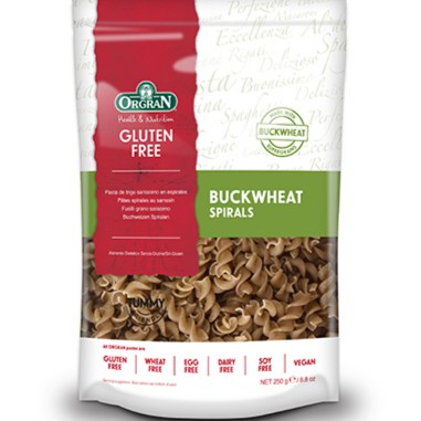 Orgran Gluten Free Buckwheat Spirals 250g