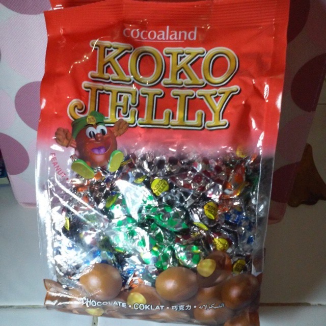 

Cocoaland Koko Jelly 750gram isi Peanut Kacang khusus j&t jne grab gojek