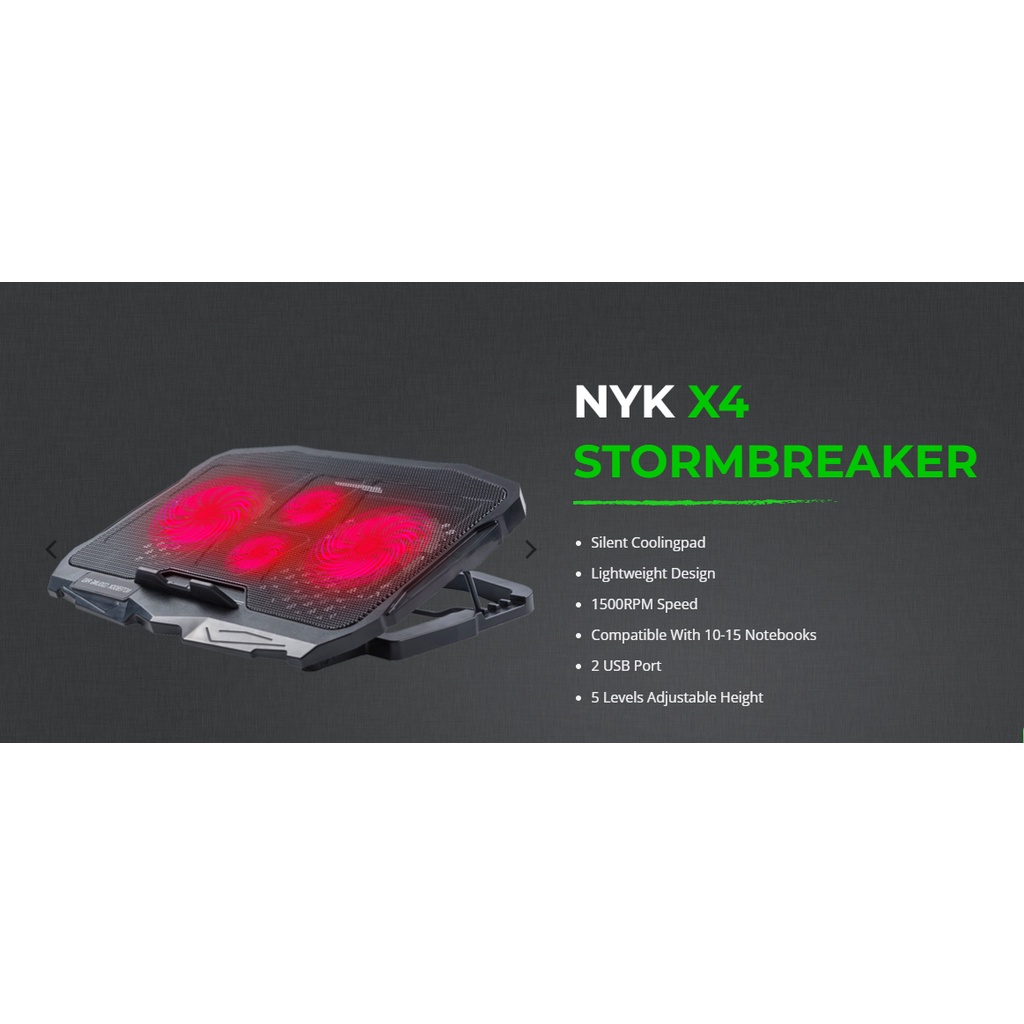 COOLING PAD GAMING NYK NEMESIS X SERIES