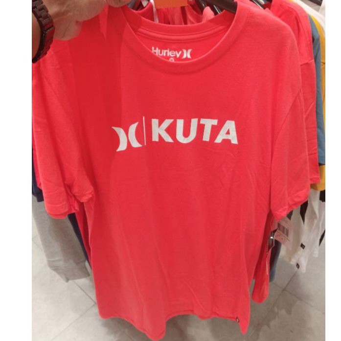 Hurley Dest Kuta Tee T-Shirt Kaos Hurley Original Baju Skate Baju Surfing Kuta Bali