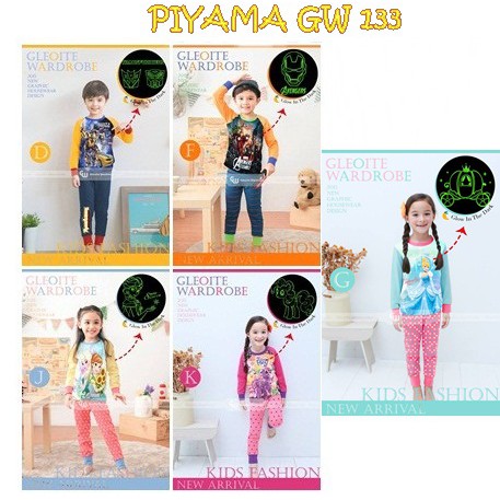 GW 133 / PIYAMA ANAK / BAJU TIDUR ANAK