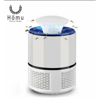 Perangkap Nyamuk Jebakan Lalat Kipas Lampu LED UV Ultraviolet Elektrik Mosquito Catcher