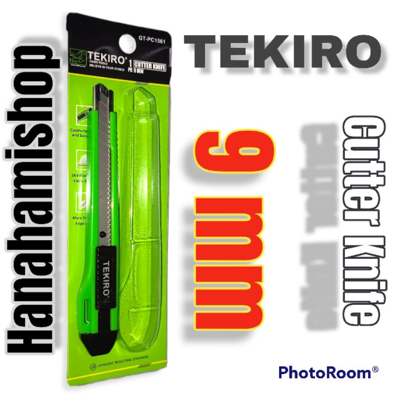 Pisau Cutter Tekiro Ukuran 9 mm 1 pcs