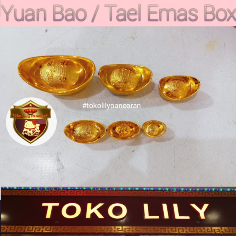 Yenpau / Yuan Bao / Yenpao / Tael / Emas Kuno Mini