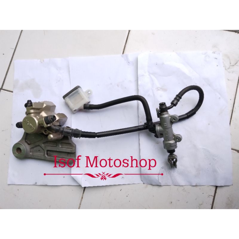 rem belakang, cakram belakang, kaliper belakang cbr 150r facelift K45g k45N